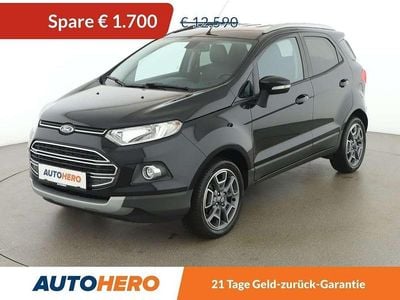 Schwarz Gebraucht 2017 Ford Ecosport Titanium SUV | € 10.890 (Fairer Preis)
