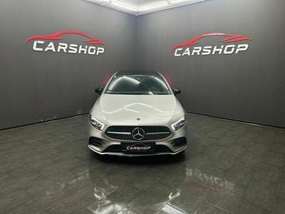 Silber Gebraucht 2018 Mercedes A180 AMG line Limousine | € 26.900 (Etwas zu teuer)