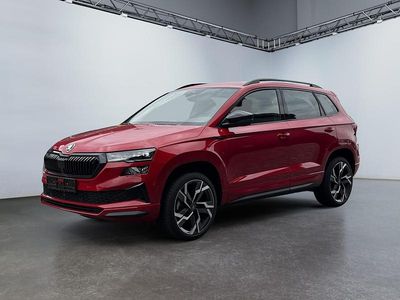 Rot Neu 2025 Skoda Karoq SportLine SUV | € 42.967 (Etwas zu teuer)