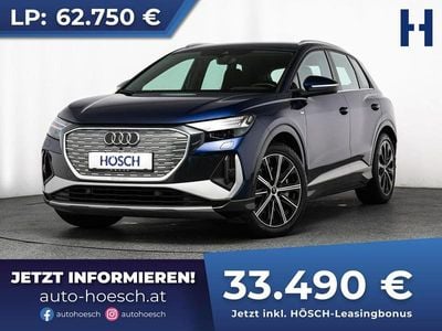 Blau Gebraucht 2023 Audi Q4 e-tron S-Line SUV | € 34.990 (Superpreis)
