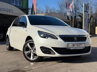 Gebraucht Peugeot 308 GT-line 120 PS (88 kW) 2016 Weiß Kleinwagen
