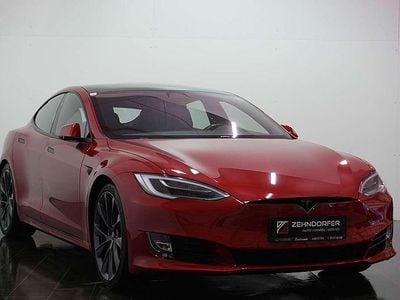 Gebraucht Tesla Model S Standard Range 244 kW (333 PS) 2019 Rot Kleinwagen