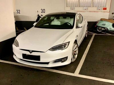 gebraucht Tesla Model S P100D Ludicrous+ CPO Garantie