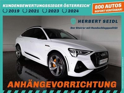 Gebraucht Audi e-tron S-Line 369 kW (503 PS) 2022 Weiß SUV