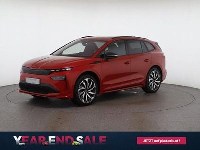 Mittelrot metallic Gebraucht 2025 Skoda Enyaq iV SportLine SUV | € 52.980