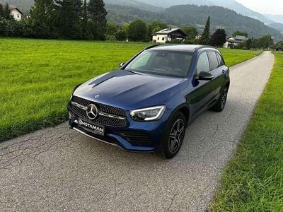 Blau Gebraucht 2021 Mercedes GLC300 AMG SUV | € 33.500