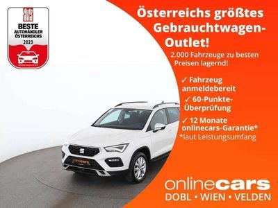 gebraucht Seat Ateca 2.0 TDI 4Drive Style Aut LED STANDHZG NAVI