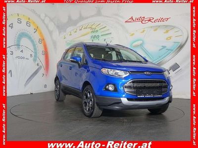 Gebraucht Ford Ecosport Titanium 125 PS (91 kW) 2017 Blau SUV