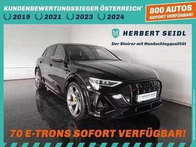 Gebraucht Audi e-tron S-Line 369 kW (503 PS) 2023 Schwarz SUV