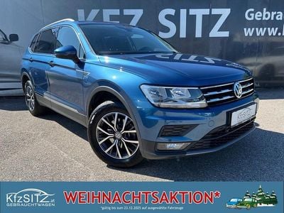 Blau Gebraucht 2021 VW Tiguan Allspace Comfortline SUV | € 23.980 (Superpreis)