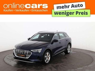 Gebraucht Audi e-tron Advanced Plus 300 kW (408 PS) 2022 Blau SUV