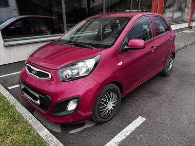 Gebraucht Kia Picanto 69 PS (50 kW) 2012 Rot Kleinwagen