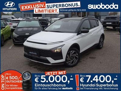 Atlas white weiß Gebraucht 2024 Hyundai Bayon Comfort SUV | € 15.480 (Superpreis)