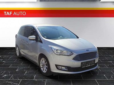 Gebraucht Ford Grand C-Max Titanium 120 PS (88 kW) 2018 Grau Van / Kleinbus
