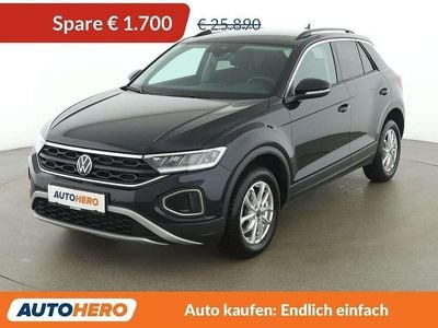 Schwarz Gebraucht 2023 VW T-Roc Life SUV | € 24.190 (Fairer Preis)