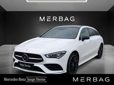 Weiß Gebraucht 2023 Mercedes CLA250e Shooting Brake Kombi | € 38.990 (Teuer)