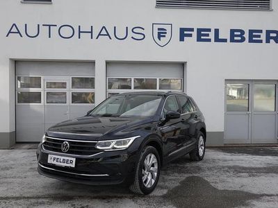 Gebraucht VW Tiguan Life 150 PS (110 kW) 2021 Schwarz  metallic SUV
