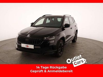 Schwarz metallicperleffektno Gebraucht 2022 Skoda Karoq SportLine SUV | € 33.590 (Etwas zu teuer)