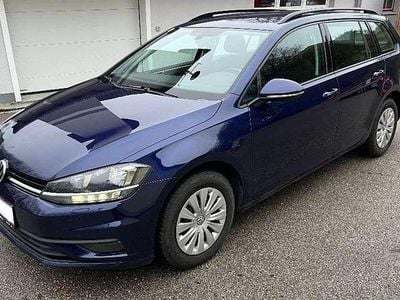 Gebraucht VW Golf VII Trendline 116 PS (85 kW) 2019 Blau Kombi