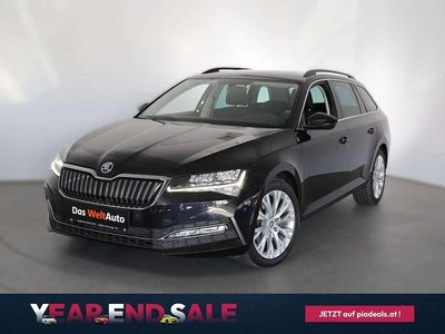 Schwarz metallicperleffektno Gebraucht 2021 Skoda Superb Style Kombi | € 23.980 (Fairer Preis)