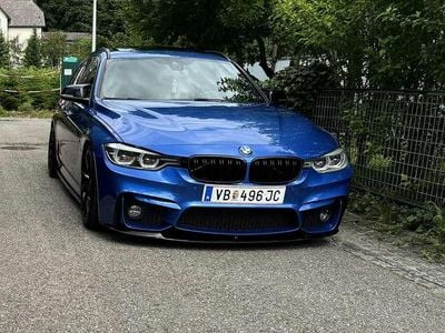 Blau Gebraucht 2015 BMW 325 M Sport Kombi | € 17.000