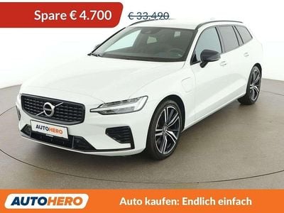 Gebraucht Volvo V60 R-Design 341 PS (250 kW) 2020 Weiß Kombi