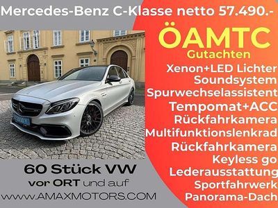 gebraucht Mercedes C63 AMG AMG S *ABSOLUTE TOP SONDERAUSTATTUNG!! LÜCKENLOSE S...