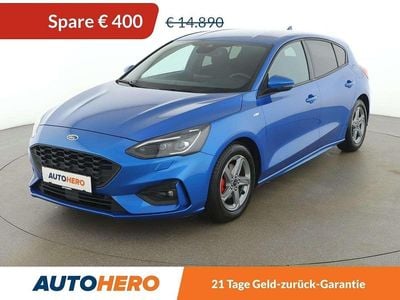Blau Gebraucht 2019 Ford Focus ST-Line Kleinwagen | € 14.490 (Fairer Preis)