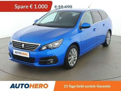 Blau Gebraucht 2020 Peugeot 308 Allure Kombi | € 17.490 (Fairer Preis)
