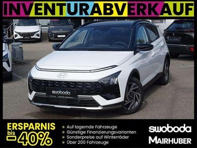 Gebraucht Hyundai Bayon GO! 101 PS (74 kW) 2024 Atlas white  weiß SUV