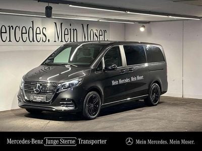 Grau Gebraucht 2024 Mercedes V300 AMG line Van / Kleinbus | € 117.900