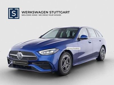 Blau Gebraucht 2024 Mercedes C220 Premium Kombi | € 54.738