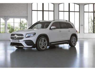 Polarweiß Gebraucht 2022 Mercedes GLB200 AMG line SUV | € 31.850 (Superpreis)