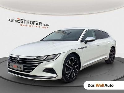 Weiss metallicperleffekt Gebraucht 2021 VW Arteon Elegance Kombi | € 27.998 (Superpreis)