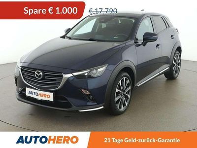 Blau Gebraucht 2018 Mazda CX-3 SUV | € 16.790 (Fairer Preis)