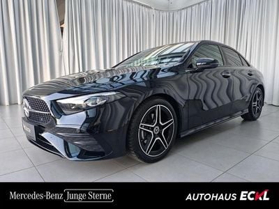 Schwarz Gebraucht 2024 Mercedes A180 AMG line Limousine | € 38.990 (Teuer)