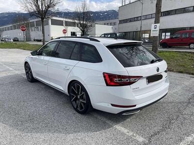 Gebraucht Skoda Superb SportLine 150 PS (110 kW) 2018 Weiß Kombi