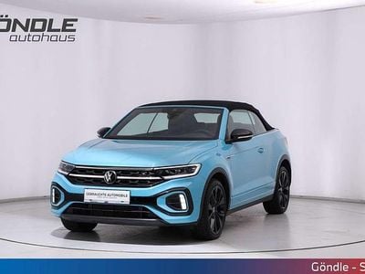 Blau Gebraucht 2022 VW T-Roc Cabriolet R-line Cabrio | € 29.990 (Guter Preis)