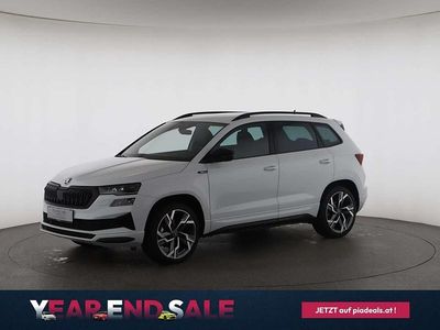 Weiss metallic Gebraucht 2025 Skoda Karoq SportLine SUV | € 42.790 (Teuer)