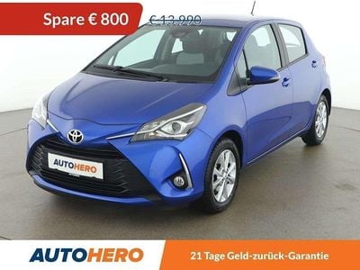 Blau Gebraucht 2017 Toyota Yaris Connect Style Kleinwagen | € 13.190 (Guter Preis)