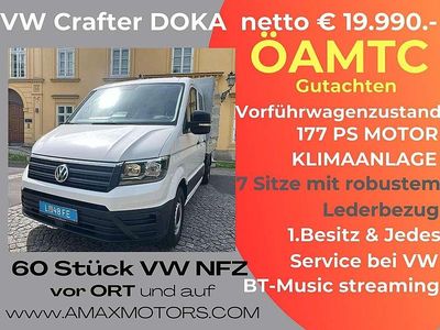 gebraucht VW Crafter 35 Doka-Pritsche MR 20 TDI BMT