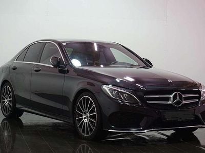Schwarz Gebraucht 2017 Mercedes C200 AMG line Limousine | € 24.300 (Etwas zu teuer)