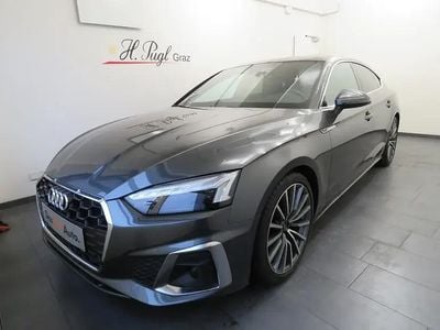 Mittelgrau metallicperleffekt Gebraucht 2021 Audi A5 Sportback S-Line Kleinwagen | € 39.900 (Etwas zu teuer)