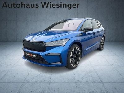 Mittelblau metallic Gebraucht 2021 Skoda Enyaq iV SportLine SUV | € 30.490 (Fairer Preis)