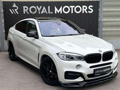 Gebraucht BMW X6 M50 Shadowline 381 PS (280 kW) 2015 Weiß SUV