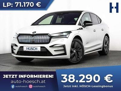 Weiss Gebraucht 2023 Skoda Enyaq iV RS SUV | € 39.790 (Guter Preis)