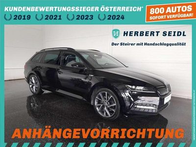 gebraucht Skoda Superb Kombi SPORTLINE PHEV 156/218 DSG STANDHZG / MATRIX-LED / DCC / 19 ZOLL / VIRTUELL / NAVI / AHV / E-KLAPPE