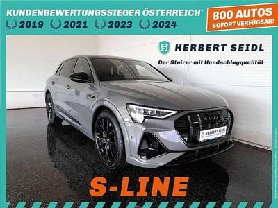 Grau Gebraucht 2022 Audi e-tron Black Edition SUV | € 46.880 (Fairer Preis)