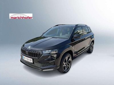 Schwarz metallicperleffektno Gebraucht 2025 Skoda Karoq SportLine SUV | € 38.490 (Teuer)