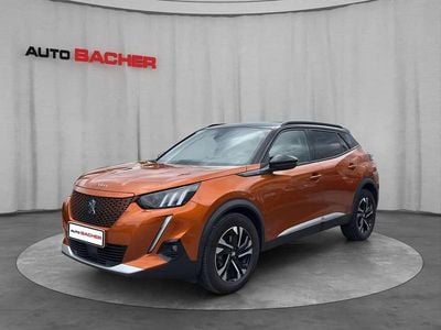 Gebraucht Peugeot e-2008 GT 100 kW (136 PS) 2021 Orange SUV